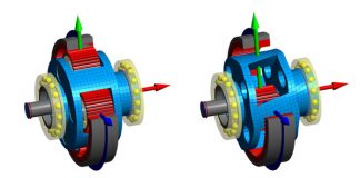 Integration von 3D elastischen Bauteilen in die MESYS Wellensystemberechnung