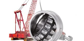 Von Nachi präsentierte Pendelrollenlager EXQ mit weltweit höchsten Tragzahlen lassen sich bei deutlich höheren Drehzahlen und Temperaturen betreiben