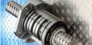 Kugelgewindetriebe mit angetriebener Mutter für Werkzeugmaschinen